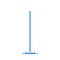 Furniture Floor Lamps Ikea Stockholm 2017 Floor Lamp Outline Svg Vector, Free Vectors File